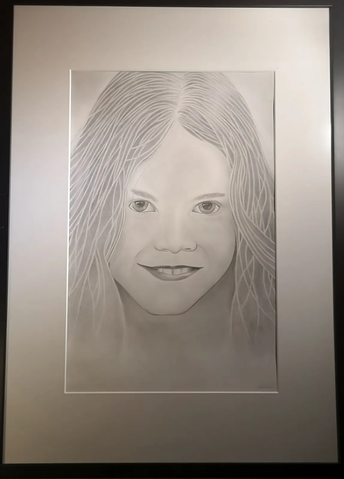 Romane · Crayon | Pencil · 40 × 60 cm