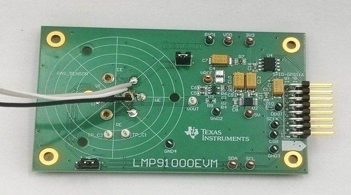 LMP91000 development board